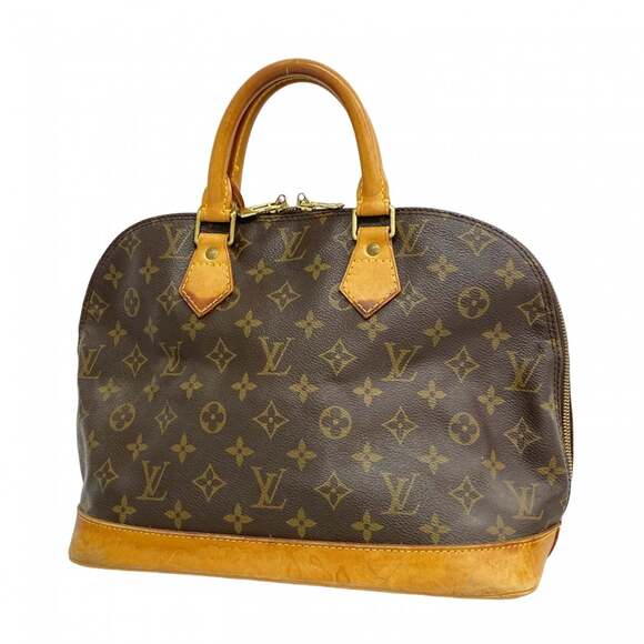 LOUIS VUITTON Authentic Brown Monogram Alma Bag